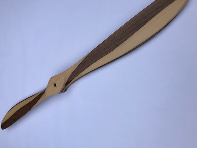 Dřevěná vrtule model